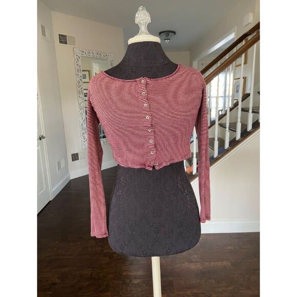 Forever 21 Stripped Crop Top (Small) - Picture 1 of 4